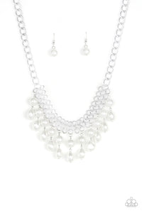 5th Avenue Fleek - White Necklace 1027n
