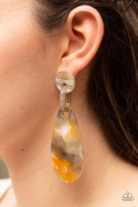 A HAUTE Commodity - Yellow  Earring 44E