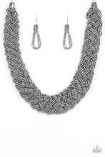 Load image into Gallery viewer, Mesmerizingly Mesopotamia - Black Necklace 81n