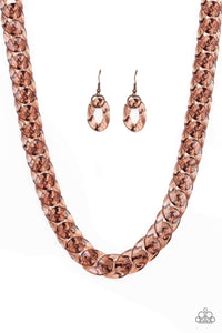 Put It On Ice - Copper Necklace 11n