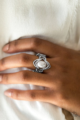 Positively Posh - White Ring