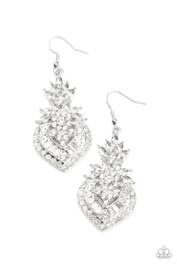 Royal Hustle - White Earring 2884e