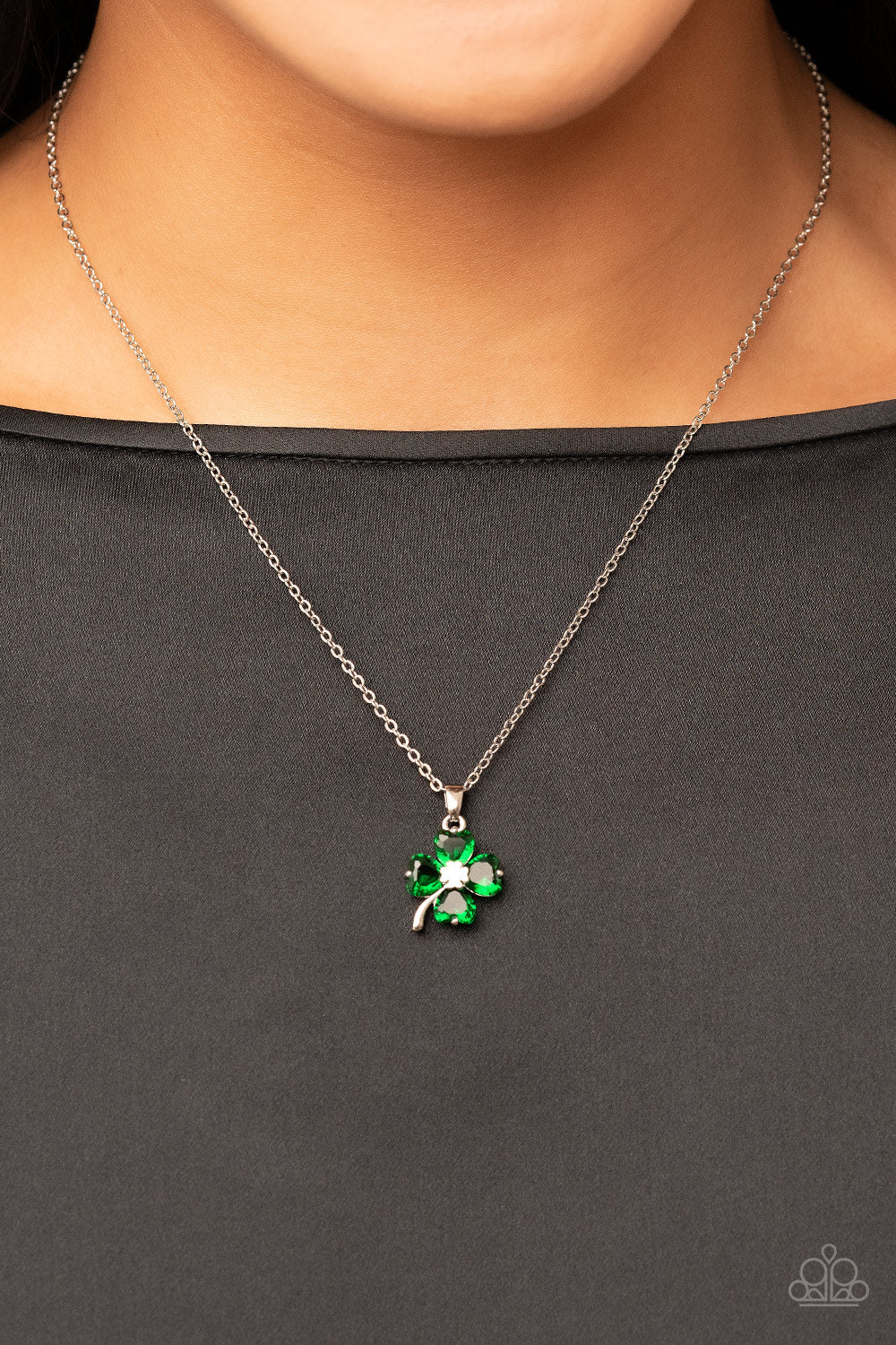 Kiss Me , I’m Irish- Green Necklace 1150n