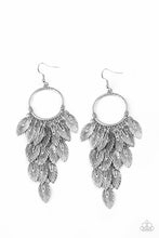 Load image into Gallery viewer, Feather Frenzy - Silver Earring 2626E