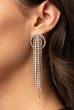 Load image into Gallery viewer, Dazzle by Default - White Earring 2816e