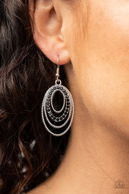 Date Night Diva - Black Earring 2745E