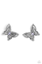 Load image into Gallery viewer, Wispy Wings - Purple Earring