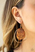 Load image into Gallery viewer, HAUTE Toddy - Brown Earring 15E