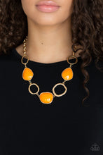 Load image into Gallery viewer, Haute Heirloom - Orange Necklace 44n