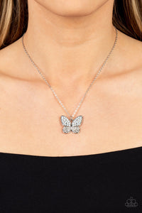 Flutter Forte - White Necklace 1125n