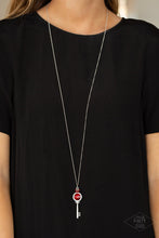 Load image into Gallery viewer, Unlock Every Door - Red Necklace 90N
