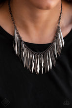Load image into Gallery viewer, The Thrill - Seeker Gunmetal Necklace 10n
