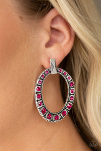 All For GLOW - Pink Earrings 2504e