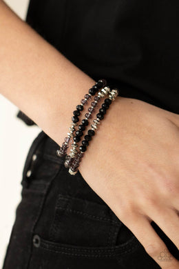 Stellar Strut - Black Bracelet 1742b