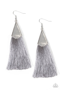 In Full PLUME - Silver Earring 25E