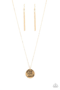 All You Need Is Trust - Gold Necklace 96n