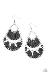 Samba Scene - Black Earring 2851e