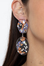 Load image into Gallery viewer, Flaky Fashion - Orange Earring 2879e