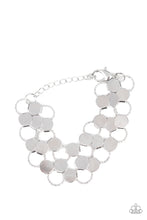Load image into Gallery viewer, Net Result &amp; Cast a Wider Net - Silver Necklace &amp; Bracelet Set 1014s