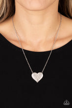 Load image into Gallery viewer, Spellbinding Sweetheart- White Necklace 1468n