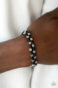 Trendy Tribalist - Black Bracelet