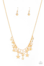 Load image into Gallery viewer, Stellar Stardom - Gold Necklace 1401n