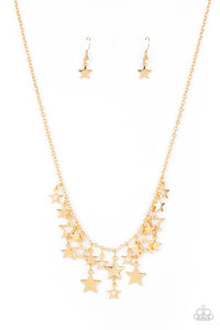 Stellar Stardom - Gold Necklace 1401n