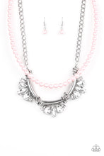 Load image into Gallery viewer, Bow Before The Queen - Pink Necklace 83n
