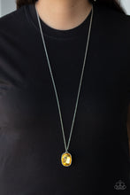 Load image into Gallery viewer, Imperfect Iridescence - Yellow Necklace 1314n