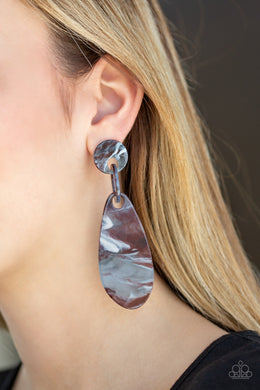 A HAUTE Commodity - Brown Earring 44E