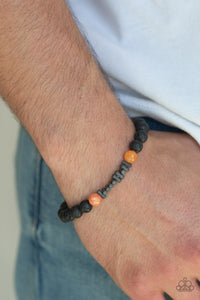 Courage - Orange Urban Bracelet