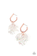 Load image into Gallery viewer, Jaw - Dropping Jelly - Copper Earring 2825e