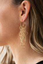 Load image into Gallery viewer, Long Live The Rebels - Gold Earring 2857e