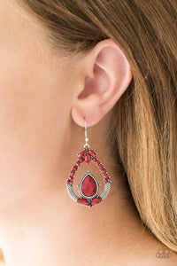 Vogue Voyager - Red Earring 2697E