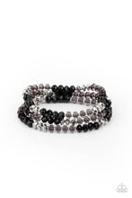 Load image into Gallery viewer, Stellar Strut - Black Bracelet 1742b