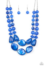 Load image into Gallery viewer, Beach Glam - Blue  Necklace