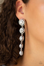 Load image into Gallery viewer, Drippin In Starlight - White Earring 2527E