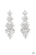 Load image into Gallery viewer, Frozen Fairytale - White Earring 2913e