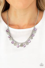 Load image into Gallery viewer, Treasure Tour - Purple Necklace 1106N