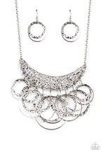 Load image into Gallery viewer, Metro Eclipse - Silver Necklace 1258N