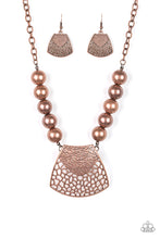 Load image into Gallery viewer, Large and In Charge - Copper Necklace 1n