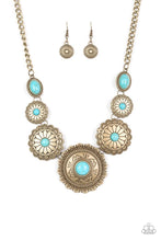 Load image into Gallery viewer, Mayan Marvel - Brass Necklace 1214N