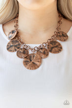 Load image into Gallery viewer, Barely Scratched The Surface - Copper Necklace 1294N