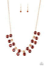 Load image into Gallery viewer, Top Dollar Twinkle - Brown Necklace