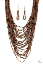 Load image into Gallery viewer, Dauntless Dazzle - Copper Necklace 1186N