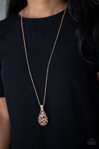 Magic Potions - rose Gold Necklace 1098N