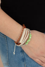 Load image into Gallery viewer, Keep At ROAM Temperature - Green Bracelet 1757b