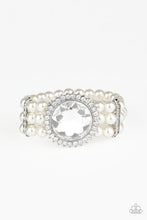 Load image into Gallery viewer, Speechless Sparkle - White Bracelet 1640B
