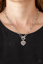 Load image into Gallery viewer, Say No Amour - Silver Necklace 1144N
