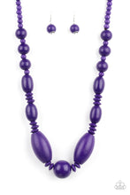 Load image into Gallery viewer, Summer Breezin - Purple Necklace 1206N